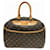 Louis Vuitton Deauville Monogram Handbag Brown Cloth  ref.2652329