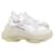 Balenciaga Triple S Sneakers in White Polyester Cream  ref.2652369
