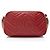Borsa a tracolla Gucci Matelassé in pelle GG Marmont piccola Rosso - vista 3