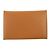 Hermès Bearn Epsom Trifold Wallet Golden Metallic