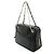 Chanel Leder Schultertasche mit Kette Schwarz - Ansicht 2