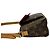 Borsa a spalla in pelle Monogram Vivasite PM di Louis Vuitton Marrone - vista 6