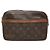 Borsa Clutch Monogram Louis Vuitton Metallico Bronzo