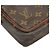 Borsa Clutch Monogram Louis Vuitton Metallico Bronzo - vista 4