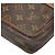 Borsa Clutch Monogram Louis Vuitton Metallico Bronzo - vista 5