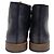 Stivaletti con zip a punta arrotondata Tod's in pelle nera Nero - vista 3
