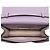 Borsa a tracolla piccola in pelle Britten Saddle di Tory Burch Porpora - vista 6