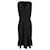 Max Mara Midi-Kleid aus schwarzem Polyester  - Ansicht 1