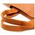 Borsa Hermès Valparaiso MM Toilchevron Arancione - vista 5