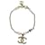 Timeless Bracciale in perle Chanel Coco Mark Argento Metallico - vista 5