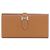 Cartera Larga Madame Soufflet Béarn de Hermès Dorado