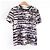 Autre Marque Camiseta de algodón estampada Cedric Charlier Negro Rosa Amarillo
