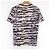 Autre Marque Camiseta de algodón estampada Cedric Charlier Negro Rosa Amarillo - vista 2