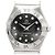 Omega Constellation de acero inoxidable Negro