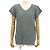 Issey Miyake Kurzarm-T-Shirt mit Karomuster PLEATS PLEASE Schwarz Weiß