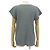 Issey Miyake Kurzarm-T-Shirt mit Karomuster PLEATS PLEASE Schwarz Weiß - Ansicht 2
