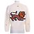 Cardigan Logo Zodiac Leo Pixel Christian Dior Blanco - vista 3