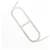 Hermès Collier Hermes Ever Chaine d’Ancre Silver Argenté  - vue 3