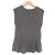 Autre Marque MACPHEE Peplum Seidenstrickpullover Braun - Ansicht 2