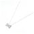 Autre Marque Collar de diamante en oro blanco Au750 en forma de cinta Plata - vista 2