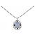 Autre Marque Collana in calcedonio in argento 925 Georg Jensen