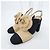 Lammleder-Pumps Chanel G45306B14599 Schwarz Beige - Ansicht 3