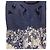 Autre Marque Leinen-Spitzenkleid VIVIENNE TAM Weiß Blau Marineblau - Ansicht 2