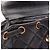 Timeless Chanel Matelassé Lammfell Rucksack Schwarz - Ansicht 7