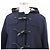 Abrigo de lana virgen y nylon Burberry Londres Inglaterra Azul Azul marino - vista 2