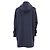 Abrigo de lana virgen y nylon Burberry Londres Inglaterra Azul Azul marino - vista 7