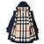 Abrigo de lana virgen y nylon Burberry Londres Inglaterra Azul Azul marino - vista 9