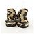 Scarpe Flat DIOR MIZZA di Christian Dior Nero Beige - vista 5