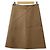 Autre Marque Falda Flare Melton Drawer Beige