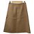 Autre Marque Falda Flare Melton Drawer Beige - vista 2