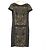 Autre Marque Tadashi Shoji Spitzenkleid Beige