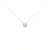 Autre Marque Collana di diamanti in oro bianco Au750 Argento