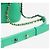 Chanel Borsa in pelle Gabrielle verde 2019 - vista 7