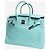 Hermès Birkin 35 in epson blu atol - vista 5