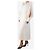 Gabriela Hearst Creme Carlotta Cape Kleid - Größe - Ansicht 3