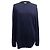 Loro Piana Strickpullover aus marineblauem Kaschmir mit Rundhalsausschnitt - Ansicht 5