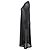 Comme Des Garcons Comme Des Garçons Mesh Langarm-Midi-Kleid aus schwarzem Polyester - Ansicht 2