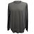 Prada Rundhals-Sweatshirt aus grauer Schurwolle