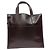 Tod's Slim Script Tote aus braunem Leder Rot - Ansicht 3