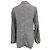 Blazer cruzado de seda gris Isabel Marant Kelis - vista 3