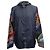 Chaqueta con capucha estampada Missoni en poliamida azul marino