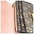 Portafoglio Bifold Lungo Pallas Monogramma Louis Vuitton Marrone Rosa - vista 6