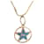Collana Dior con pendente a stella argento Blu chiaro - vista 4