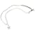 Collana Dior con pendente a stella argento Blu chiaro - vista 6