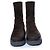 Botas de ante marrones Lola Cruz, Pruga Castaño - vista 5