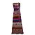 Etro, Maxikleid aus Intarsienstrick Mehrfarben